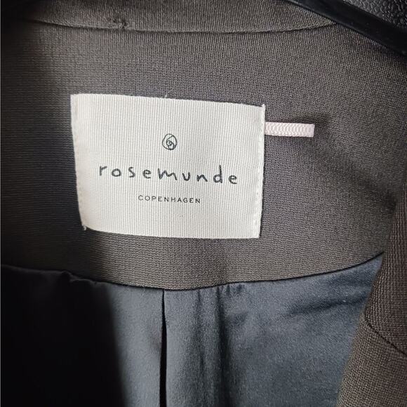 Rosemunde Copenhagen Gray Blazer Size Large - Picture 2 of 8